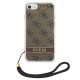 3. Guess GUOHCI8H4STW iPhone SE 2022 / SE 2020 / 7/ 8 brown/brown hardcase 4G Print Strap