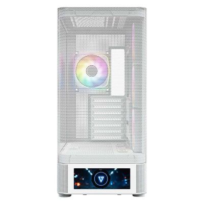8. MODECOM VOLCANO AQ 500 ARGB MIDI CASE WHITE