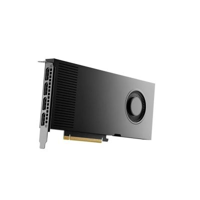 PNY NVIDIA RTX 4000 Ada Generation graphics card, 20 GB GDDR6 160-bit, PCIe 4.0 x16, Single Slot, 4x DP 1.4a, ATX - ATX bracket, 1x 16-pin power supply cable, small box