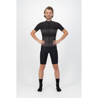 3. Rogelli TIE DYE Men's T-Shirt Black and Gray M