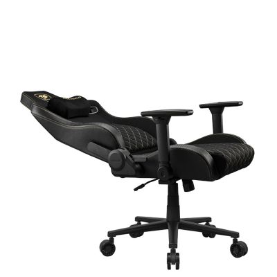 11. COUGAR CGR-DFF-GLB Gaming Chair Padded Upholstered Seat Black, Gold