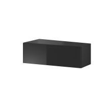 TV cabinet VIGO SLANT '90' 30/90/40 black/black-polished