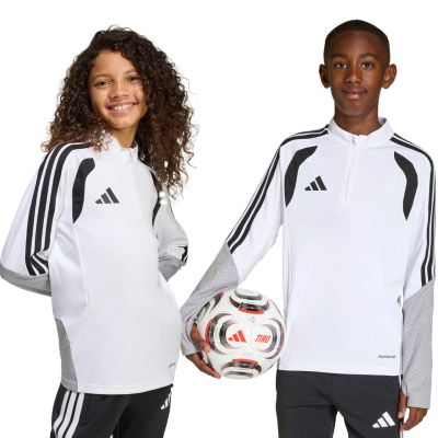 adidas Tiro 26 Competition Training Top for kids, white and gray KA7577