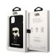 8. Karl Lagerfeld Silicone Ikonik case for iPhone 14 Plus - black
