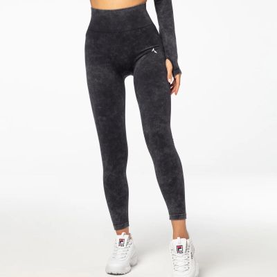 2. Carpatree Yasmine Women's Sports Leggings High Waist Marble - CP-YSL-BL