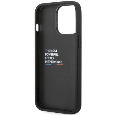 7. BMW Bi Pattern Case for iPhone 14 Pro 6.1" - Black