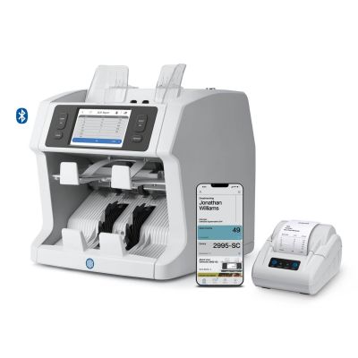 6. Safescan 2995-SC Banknote Counting Machine White