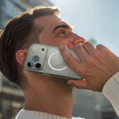 8. AmazingThing Titan Pro Case for iPhone 17 Pro MagSafe Compatible - Transparent