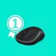 2. Logitech 910-002238 Mouse (Optical; 1000 DPI; Gray)