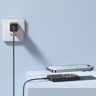 13. Baseus mini power bank 5000mAh 20W + USB-C cable (20V/3A) - black