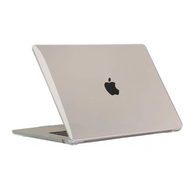4. Tech-Protect SmartShell Case for MacBook Air 15" M2 / M3 / 2023-2024 - Transparent