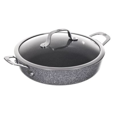 BALLARINI Salina Granitium deep frying pan with 2 handles, granite, 24 cm 75002-811-0