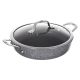 BALLARINI Salina Granitium deep frying pan with 2 handles, granite, 24 cm 75002-811-0
