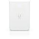 9. Access Point Wi-Fi 6 Ubiquiti UniFi U6 In-Wall 2.4GHz(2x2)/5GHz(4x4)/6GHz(–) PoE+/PoE 4x1G 1x2.5G