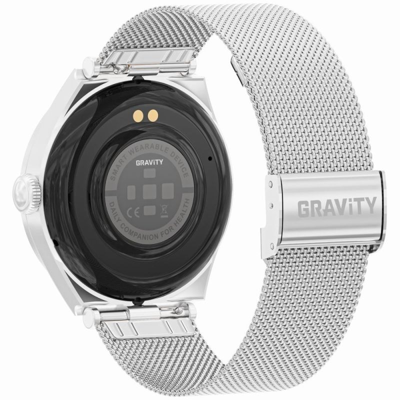 4. Smartwatch Gravity Silver GT25-7