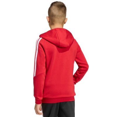 12. adidas Tiro 26 League Sweat Full Zip Hoodie for Kids Red KF9101