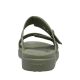 3. Crocs Brooklyn Buckle Low Women's Slides Green 211215 3BX