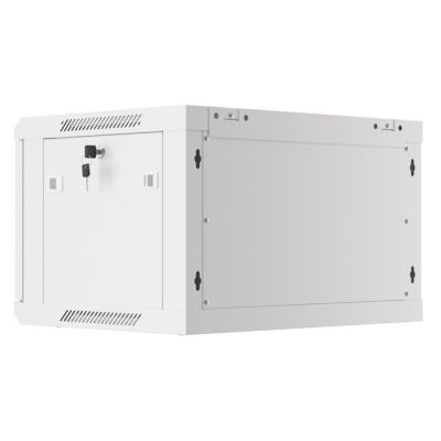 10. Lanberg WF01-6406-00S 6U Rack Wall Mounted Cabinet Gray