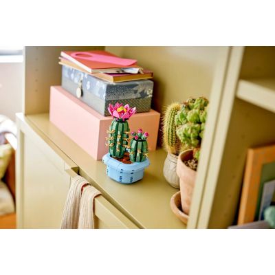 4. LEGO Botanical 11509 Blooming Cactus in a Pot