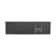 NATEC NKL-1830 Universal RF Wireless + Bluetooth QWERTY Keyboard Spanish Black, Gray