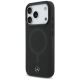 2. Mercedes Plain Smooth Leather MagSafe Case for iPhone 17 Pro - Black