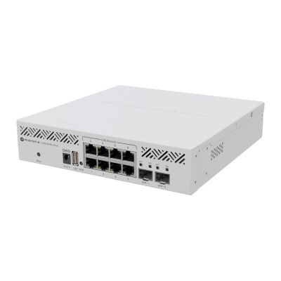 4. Switch Mikrotik CRS310-8G+2S+IN 10p Managed 2.5G/Multigigabit/10G