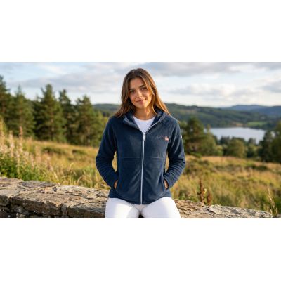 3. Women’s Fleece Jacket Geographical Norway ULOTTA NAVY LADY 047-1 (WZ8182F/GN-NAVY)