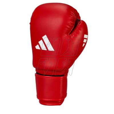 2. adidas Iba synthetic leather boxing gloves ADIIBAG1C-red