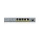5. Zyxel GS1350-6HP 6p PoE Switch (PoE+: 3;PoE++: 2) 60W Managed Gigabit