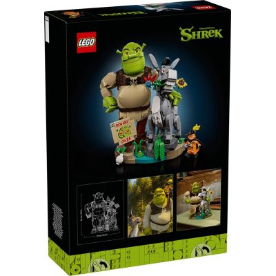 2. LEGO Icons 72423 - Shrek, Donkey & Puss in Boots