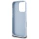 7. Guess Grained Big 4G Logo Small Classic Logo case for iPhone 16 Pro Max - blue