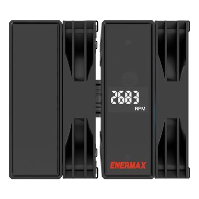 5. Enermax ETS-TD60D-ARGB Computer Cooling System Processor Air Cooler 12cm Black