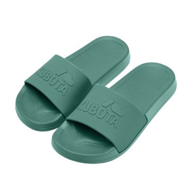 5. Kubota basic plain pool flip-flops green K25SS-101-001-18-1