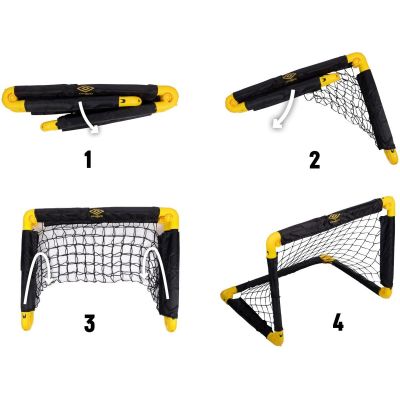 2. UMBRO MINI SOCCER GOAL WITH NET 55x44x44CM