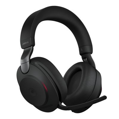 4. Jabra Evolve2 85, MS Stereo BT Headset Wired and Wireless Headband