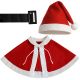 3. Mrs. Claus Costume with Cape