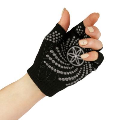 8. Gaiam fingerless anti-slip gloves 54029