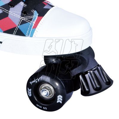 3. Roller skates La Sports Canvas JR 14120SBK # 35