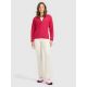 3. Women's slim fleece jacket with hood 4F 4FRAW25TFLEF495-53S