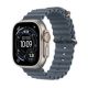 Apple Watch Ultra 3 GPS + Cellular 49mm Natural Titanium Case with Anchor Blue Ocean Band