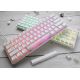 10. Ducky One 3 Mini Pure White Gaming Keyboard USB German White