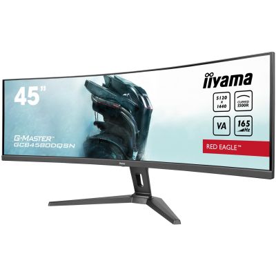 3. iiyama G-MASTER RED EAGLE CURVED computer monitor 114.3 cm (45") 5120 x 1440 px Dual QHD LED Black