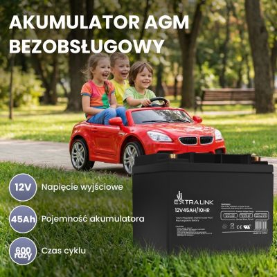 21. EXTRALINK BATTERY BATTERY ACCUMULATOR AGM 12V 45