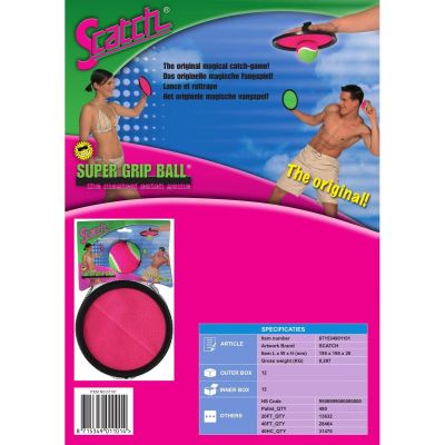 3. CATCH BALL SET DIAMETER 19.3 CM SCATCH