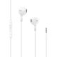 2. Tech-Protect Ultraboost Core G4 Mini Jack Wired Headphones - White