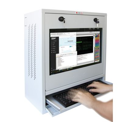 4. TECHLY 22" Industrial PC Cabinet