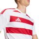 5. adidas Men's Hooped 26 Jersey White-Red KF3388