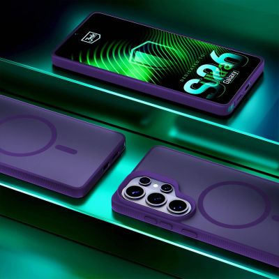 17. 3mk Smoke MagCase for Samsung Galaxy S26 Ultra - Purple
