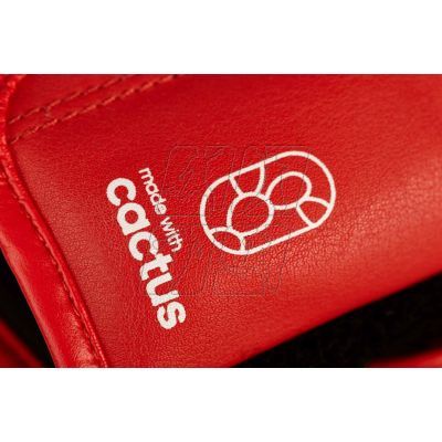 8. adidas Iba synthetic leather boxing gloves ADIIBAG1C-red