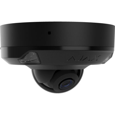 Ajax HL Camera - Dome (glass) DomeCam Mini (8 Mp/2.8 mm) (8EU) - black